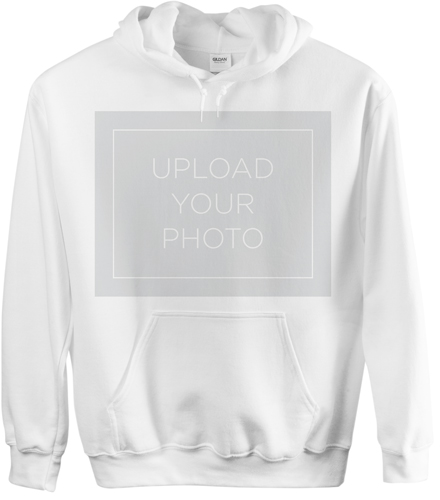 custom white hoodie