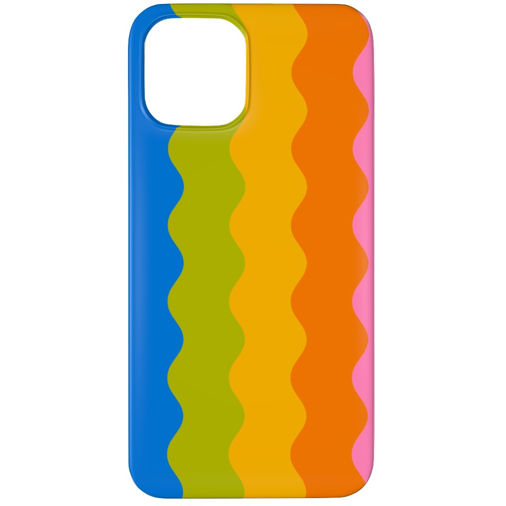 Rainbow Squiggles Phone Case, Silicone Liner Case, Matte, iPhone 11 Pro Max, Multicolor