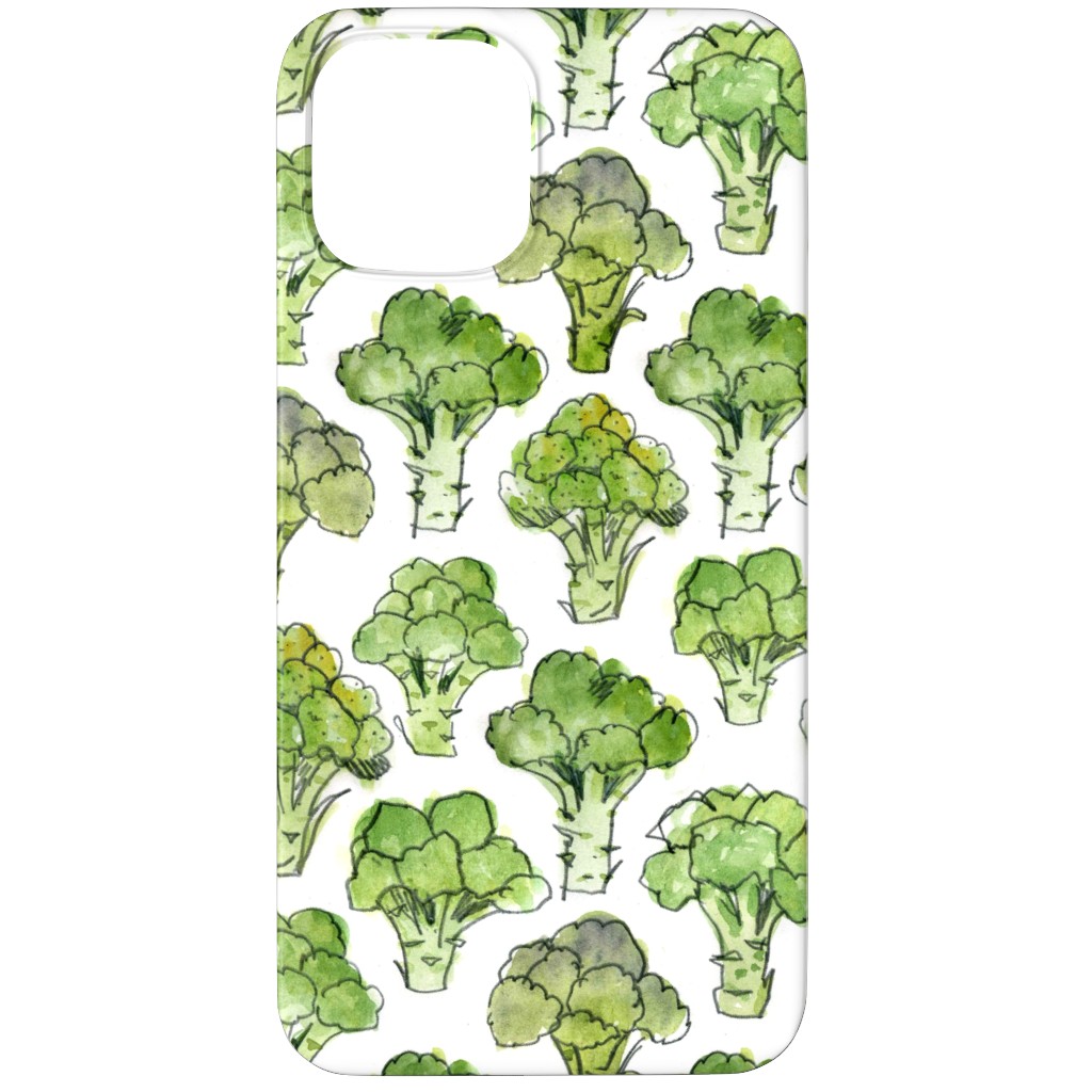 Broccoli - Green Phone Case, Silicone Liner Case, Matte, iPhone 11 Pro Max, Green, Classic Green