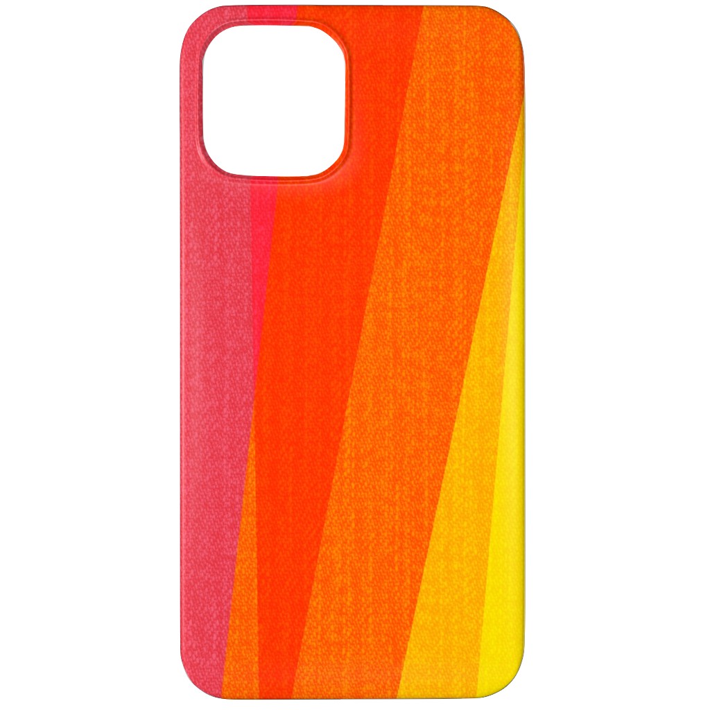 Geo Stripes Vertical - Multi Phone Case, Slim Case, Matte, iPhone 11 Pro Max, Multicolor
