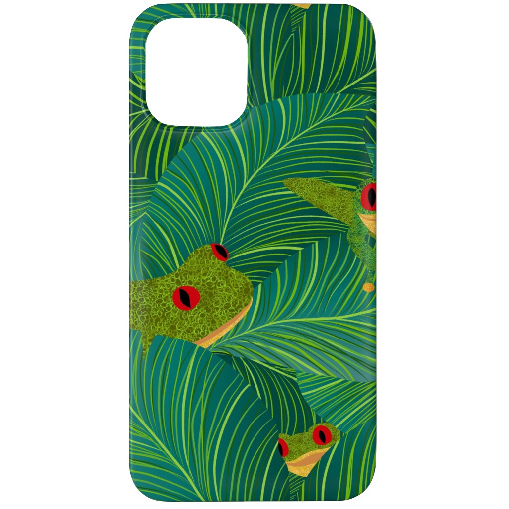 Island Peepers Phone Case, Slim Case, Matte, iPhone 11 Pro Max, Green
