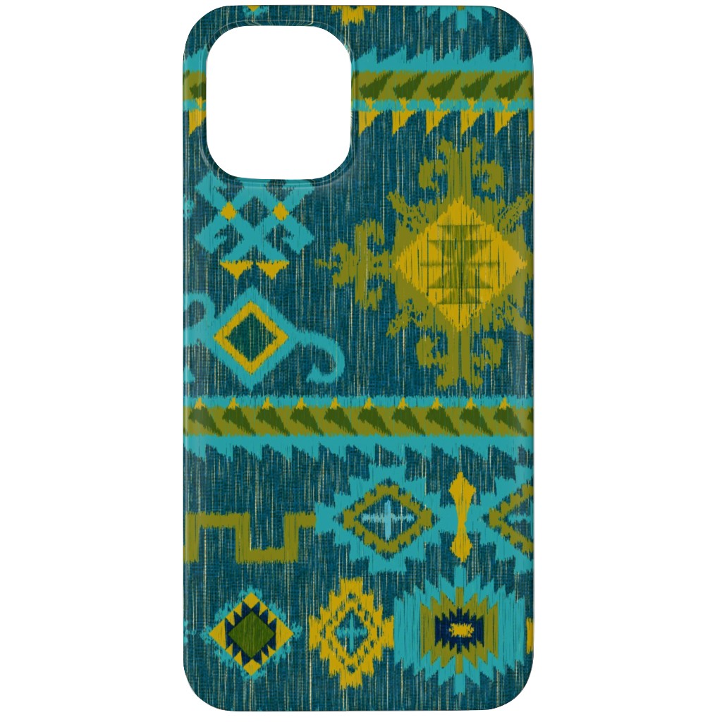 Kilim - Ocean Tones Phone Case, Slim Case, Matte, iPhone 11 Pro Max, Green