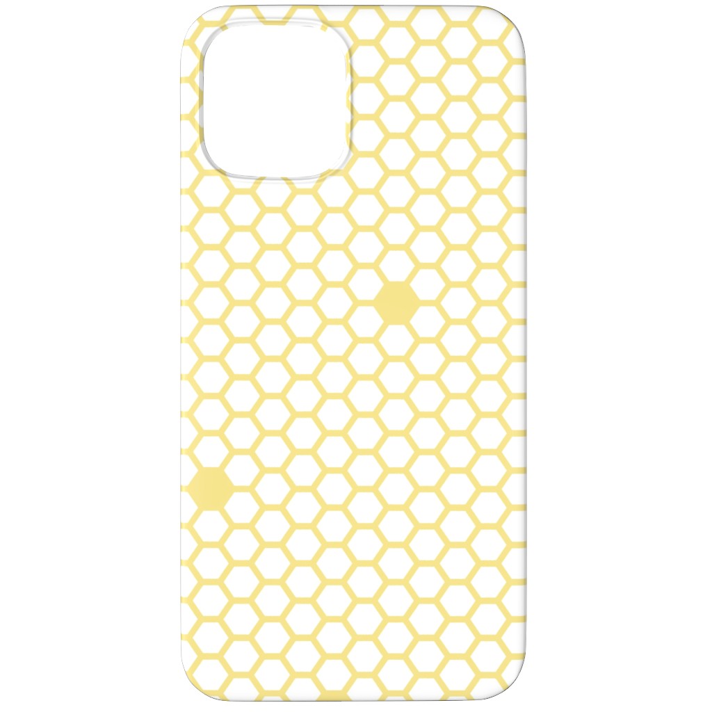 Honeycomb - Sugared Spring - Yellow Phone Case, Slim Case, Matte, iPhone 11 Pro Max, Yellow