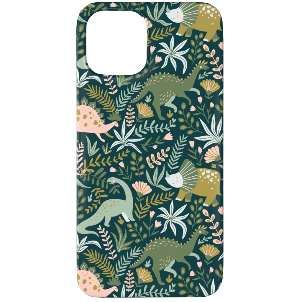 Dino - Green Phone Case, Slim Case, Matte, iPhone 11 Pro Max, Green