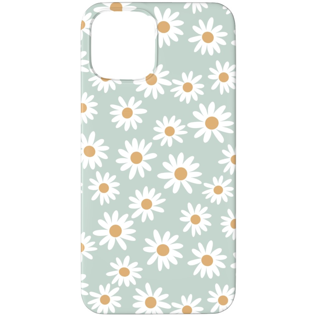 Daisies Phone Case, Slim Case, Matte, iPhone 11 Pro Max, Blue