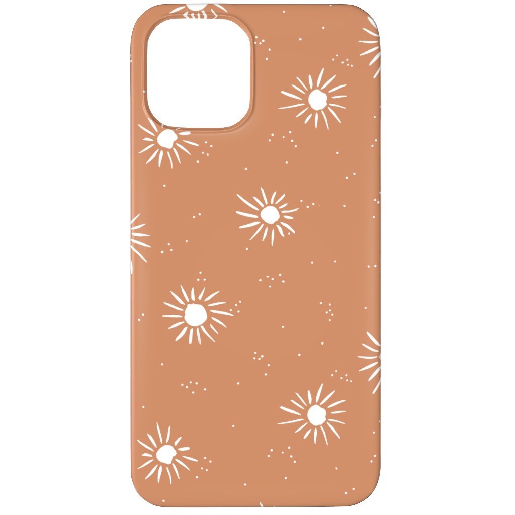 Seventies Retro Style Sunshine Phone Case, Silicone Liner Case, Matte, iPhone 11 Pro, Orange