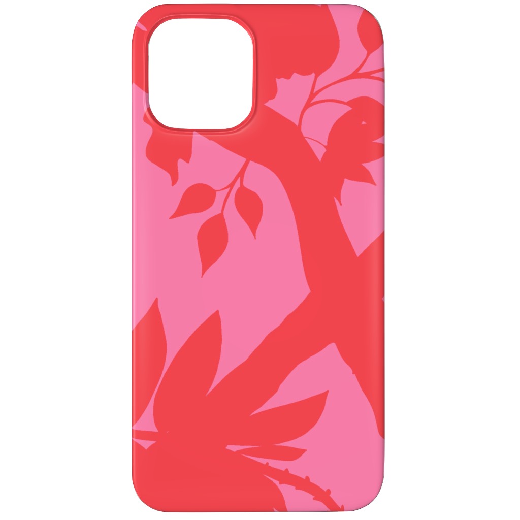 Peony Brand Mural - Pink Phone Case, Silicone Liner Case, Matte, iPhone 11 Pro, Pink, Bright Pink