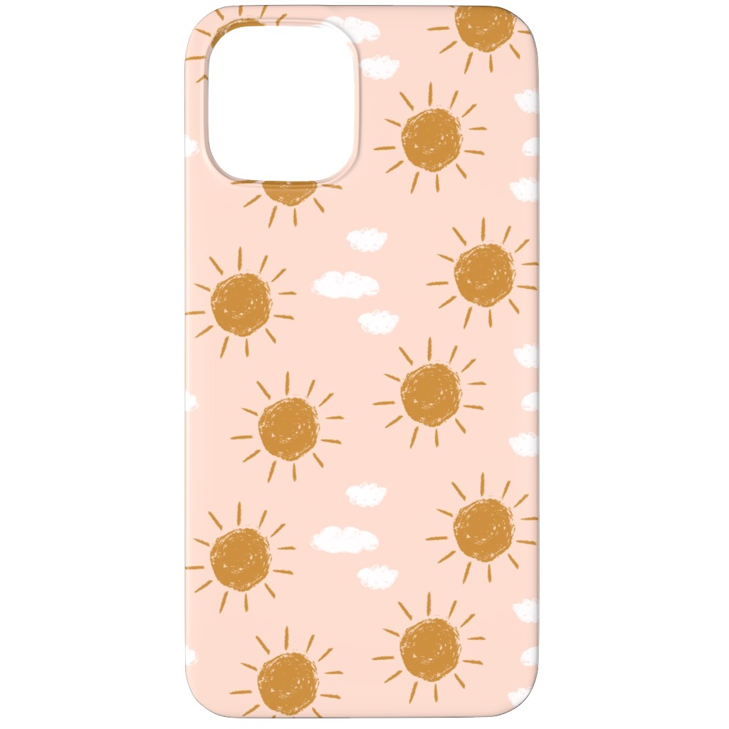 Little Golden Sun - Pink Phone Case, Silicone Liner Case, Matte, iPhone 11 Pro, Pink, Bright Pink