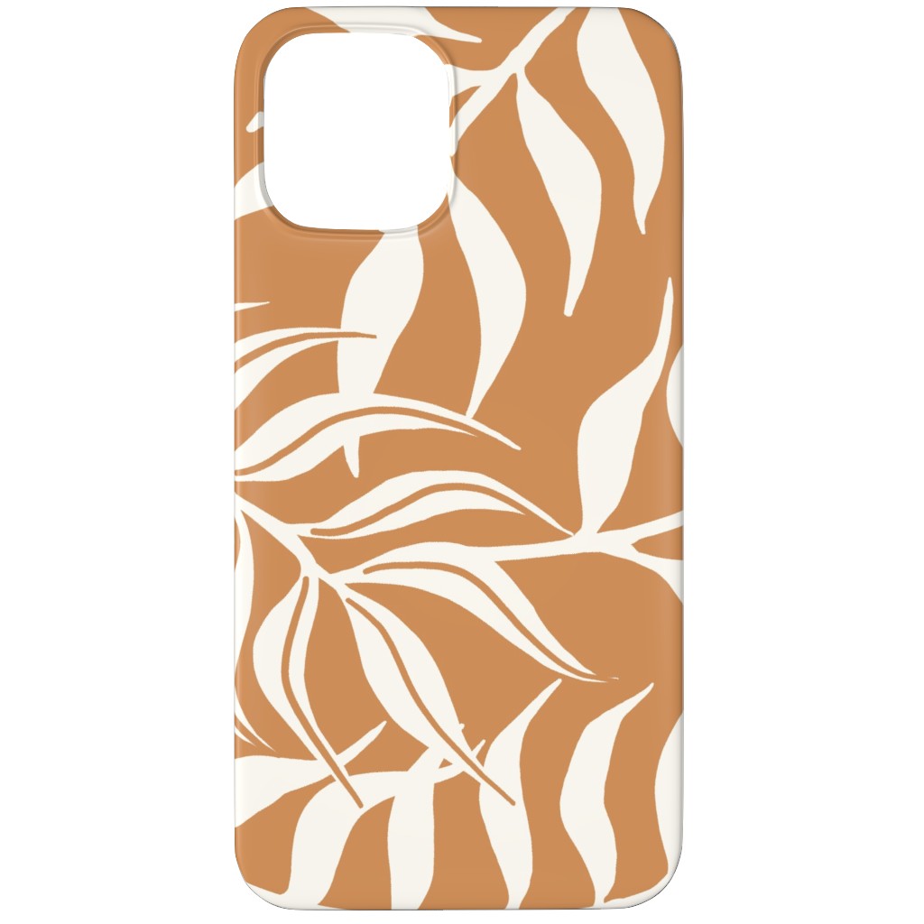 Moving Palms Phone Case, Slim Case, Matte, iPhone 11 Pro, Orange