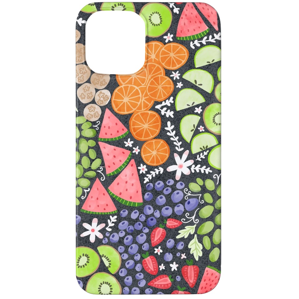 Fruity Medley Picnic Phone Case, Slim Case, Matte, iPhone 11 Pro, Multicolor