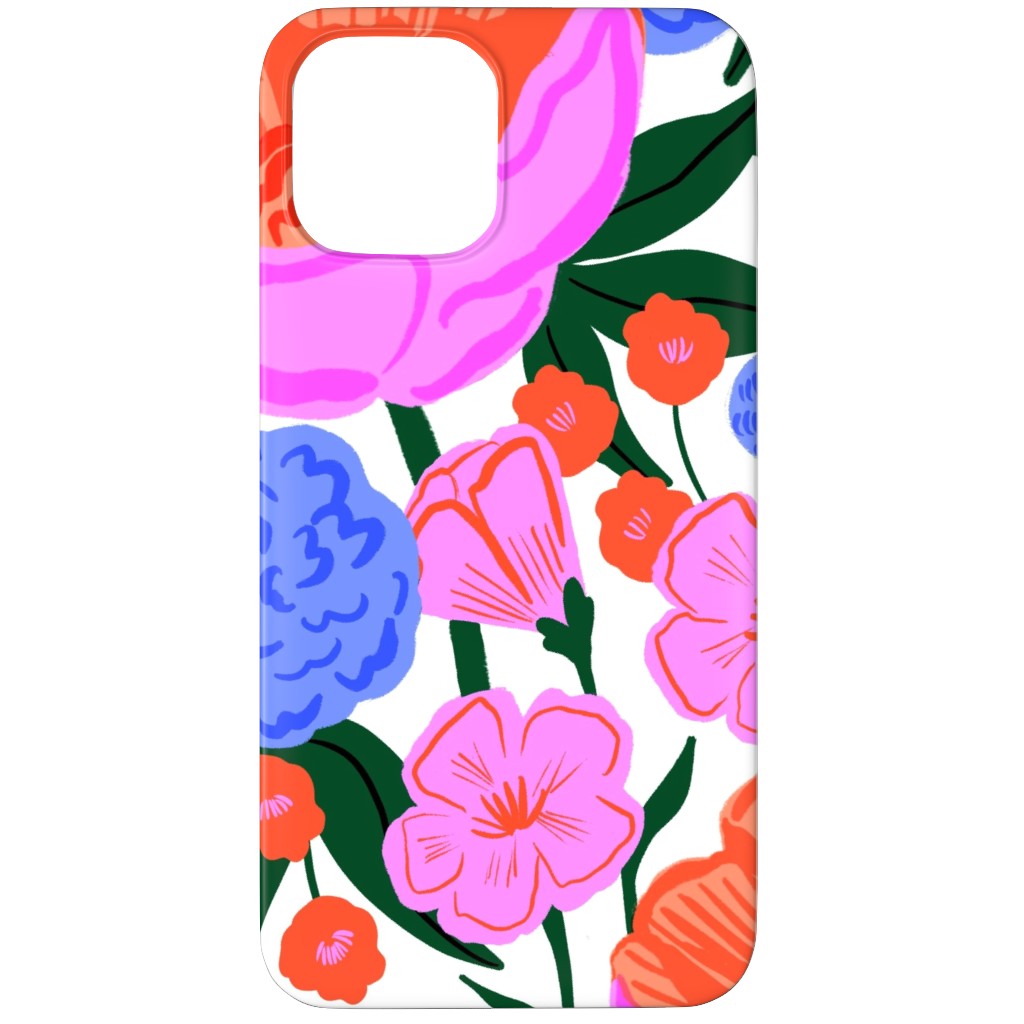 Garden Floral - Brights Phone Case, Slim Case, Matte, iPhone 11 Pro, Multicolor