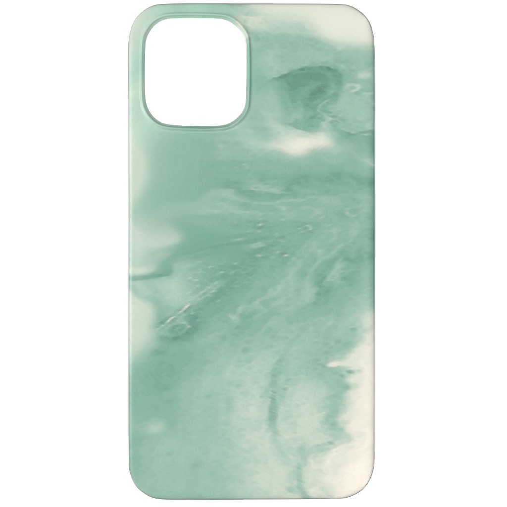Abstract Watercolor Marble Phone Case, Slim Case, Matte, iPhone 11 Pro, Green