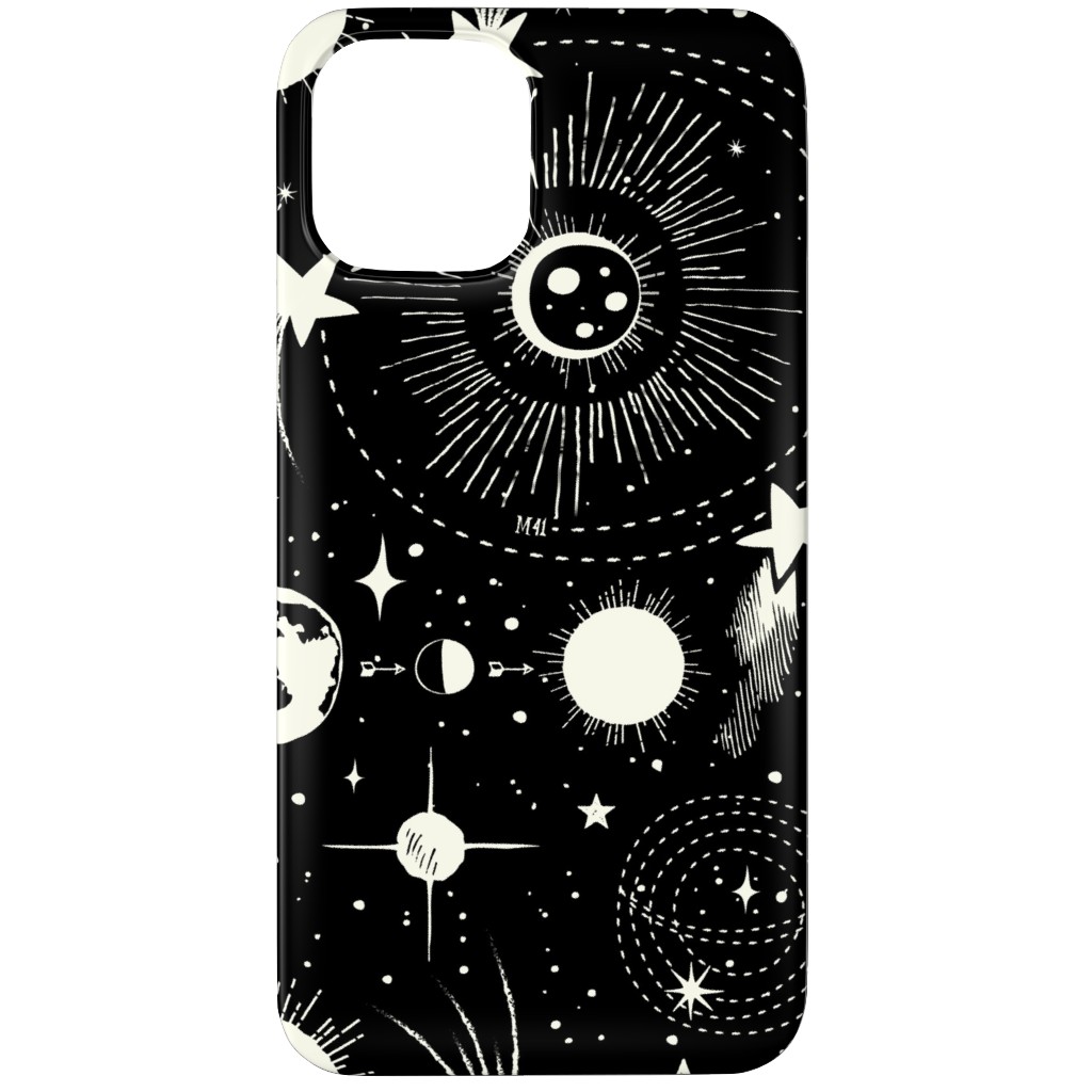 Solar System Phone Case, Slim Case, Matte, iPhone 11 Pro, Black, Shadow Box