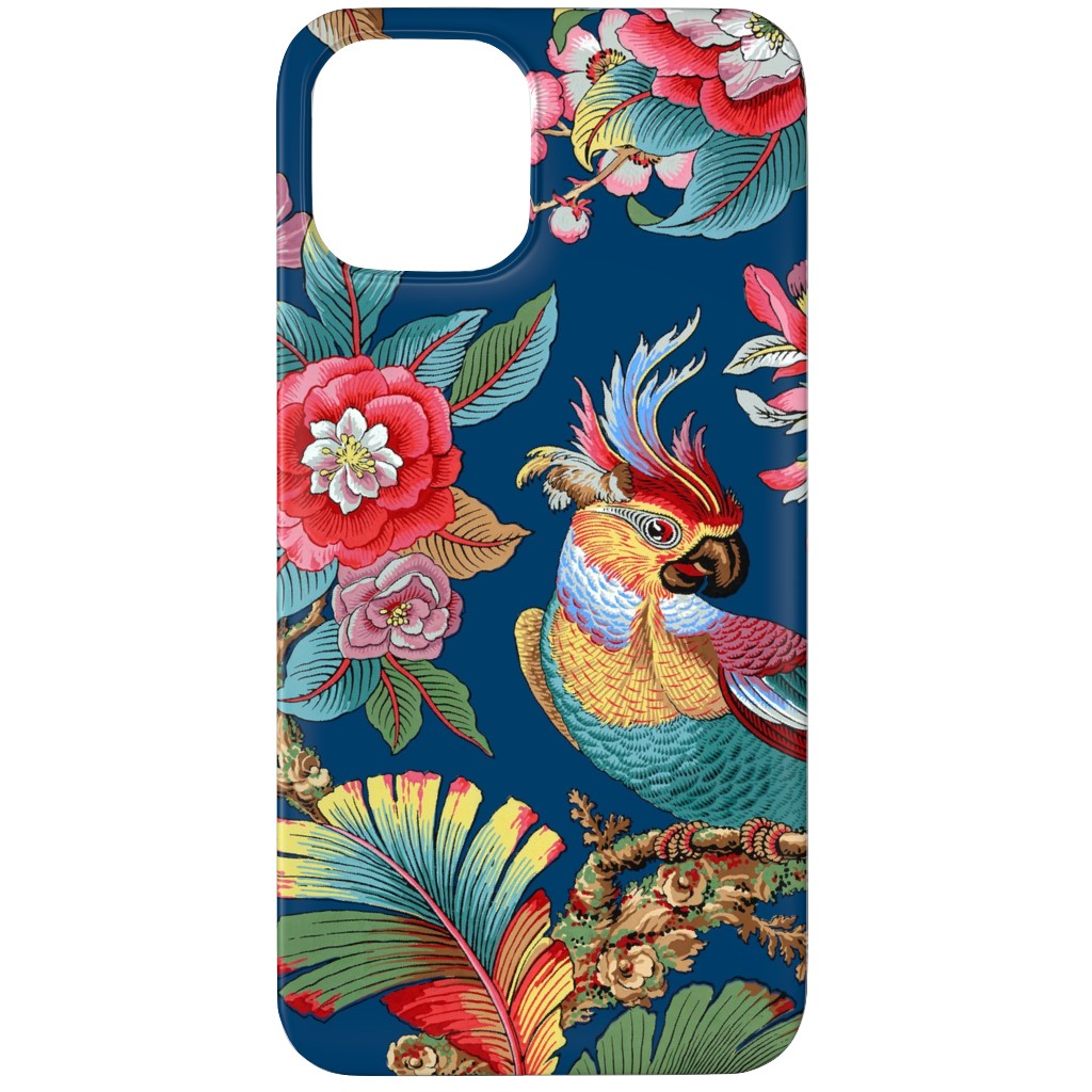 Edwardian Parrot - Bright Phone Case, Slim Case, Matte, iPhone 11 Pro, Multicolor
