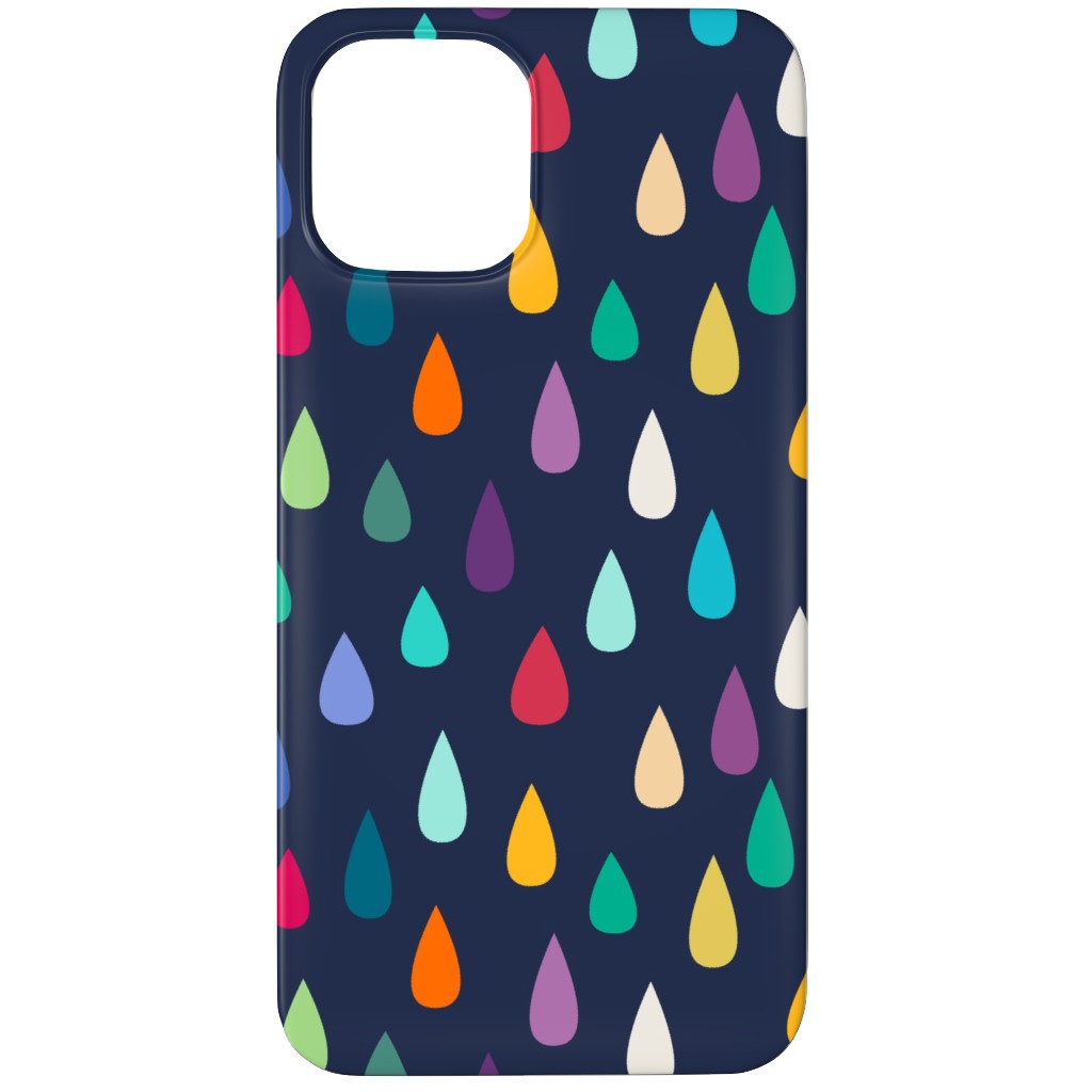 Raindrops - Multi Phone Case, Slim Case, Matte, iPhone 11 Pro, Multicolor