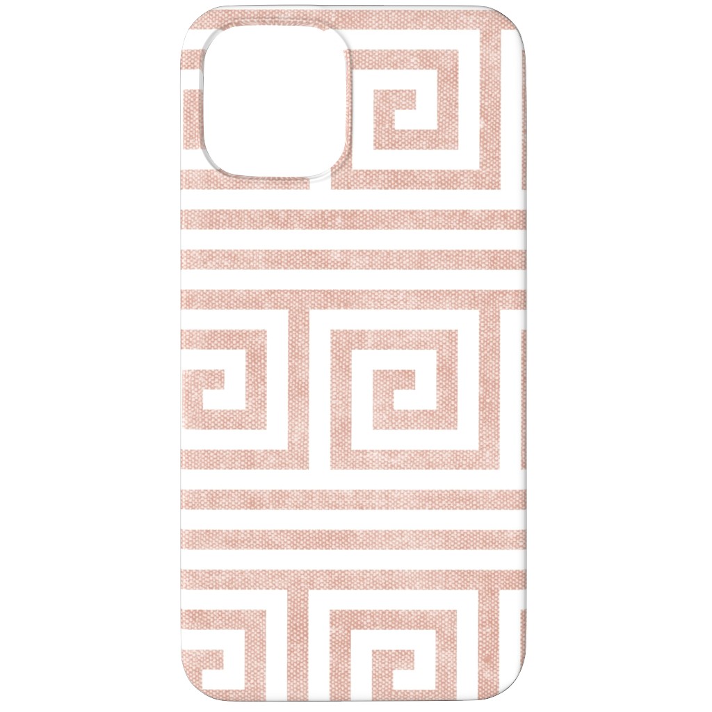 Green Key Stripes - Pink Phone Case, Slim Case, Matte, iPhone 11 Pro, Pink, Bright Pink