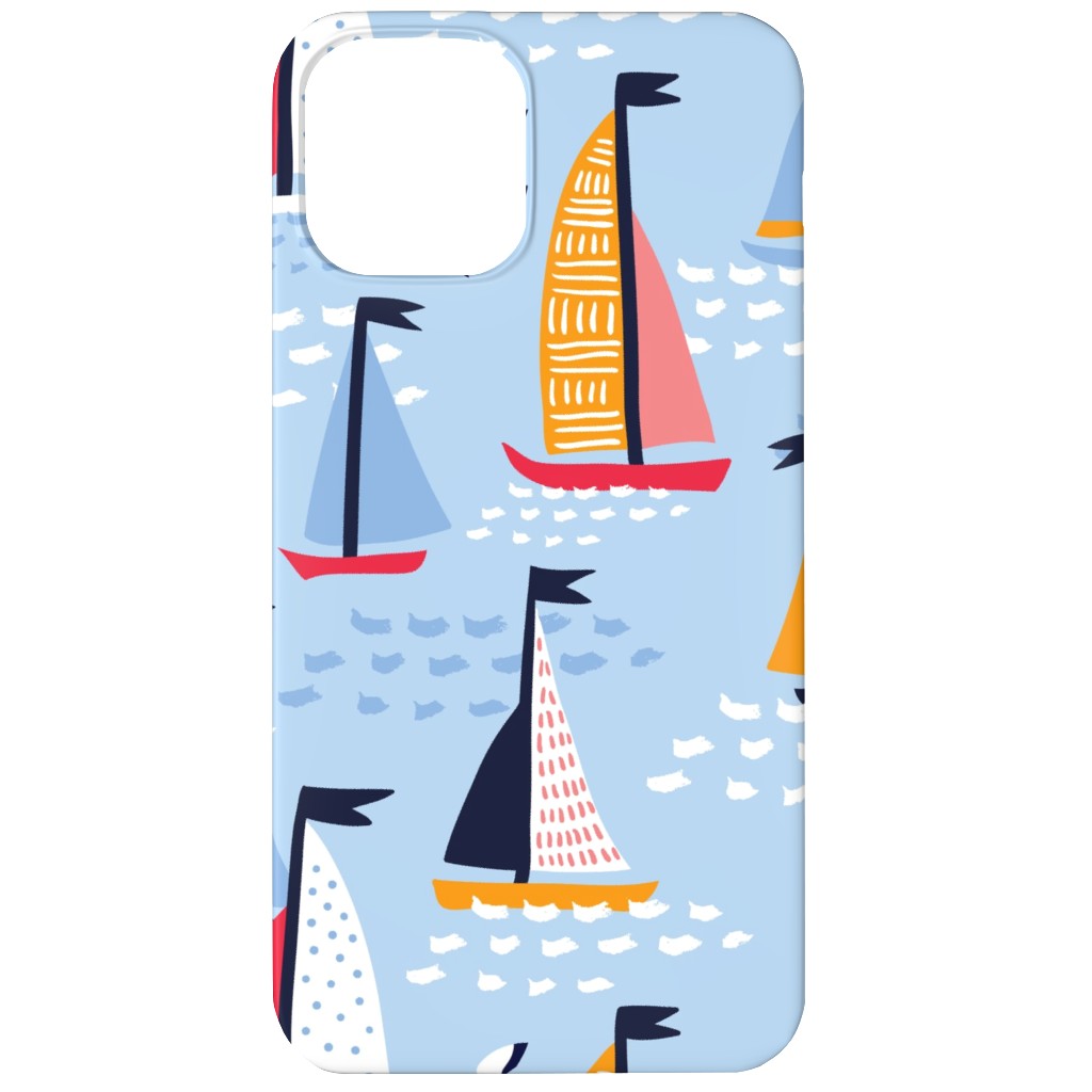 Regatta Phone Case, Silicone Liner Case, Matte, iPhone 11, Blue, True Blue