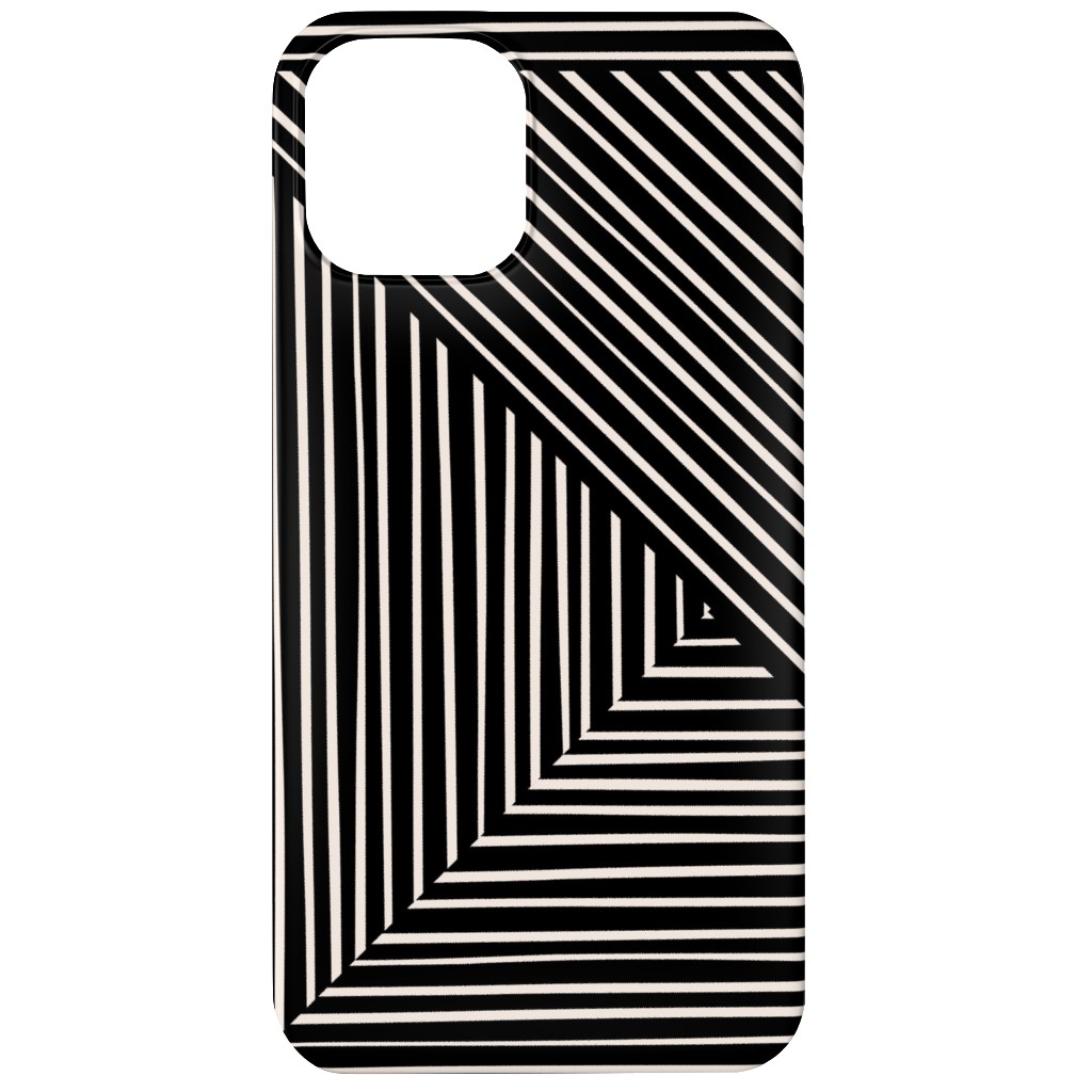 Angles and Lines Phone Case, Silicone Liner Case, Matte, iPhone 11, Gray