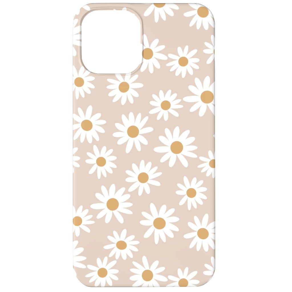 Daisies Phone Case, Silicone Liner Case, Matte, iPhone 11, Pink