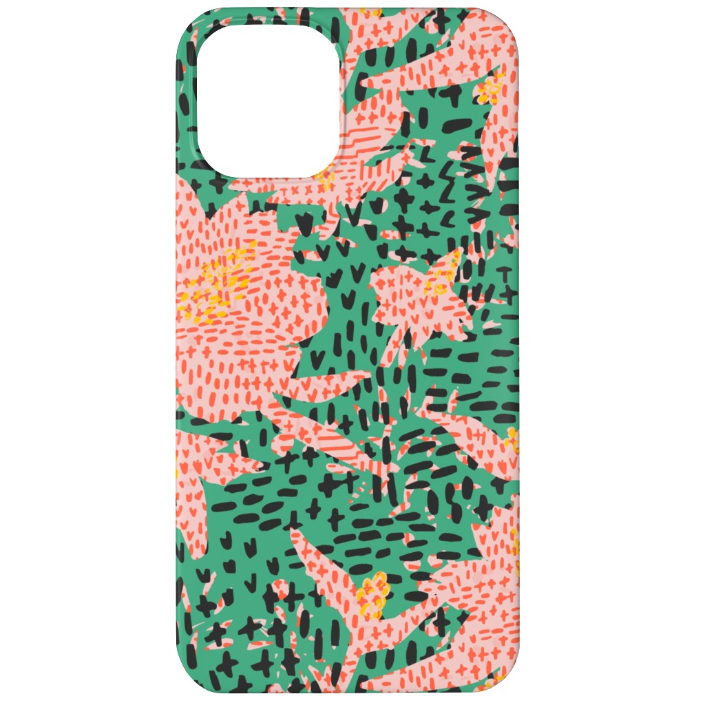 Bazaar Maxima Prairie Phone Case, Slim Case, Matte, iPhone 11, Green, Classic Green