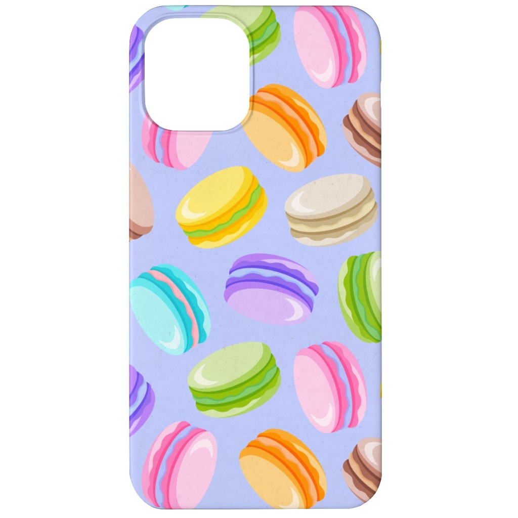 Pastel Macarons - Lavender Phone Case, Slim Case, Matte, iPhone 11, Purple, Purple