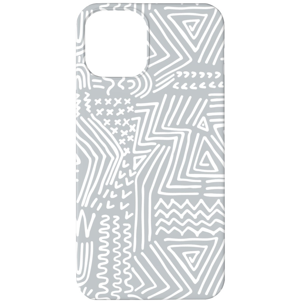 Spirited - Gray Phone Case, Slim Case, Matte, iPhone 11, Gray