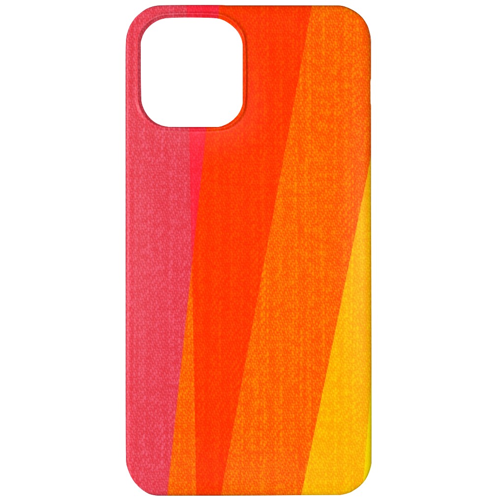 Geo Stripes Vertical - Multi Phone Case, Slim Case, Matte, iPhone 11, Multicolor