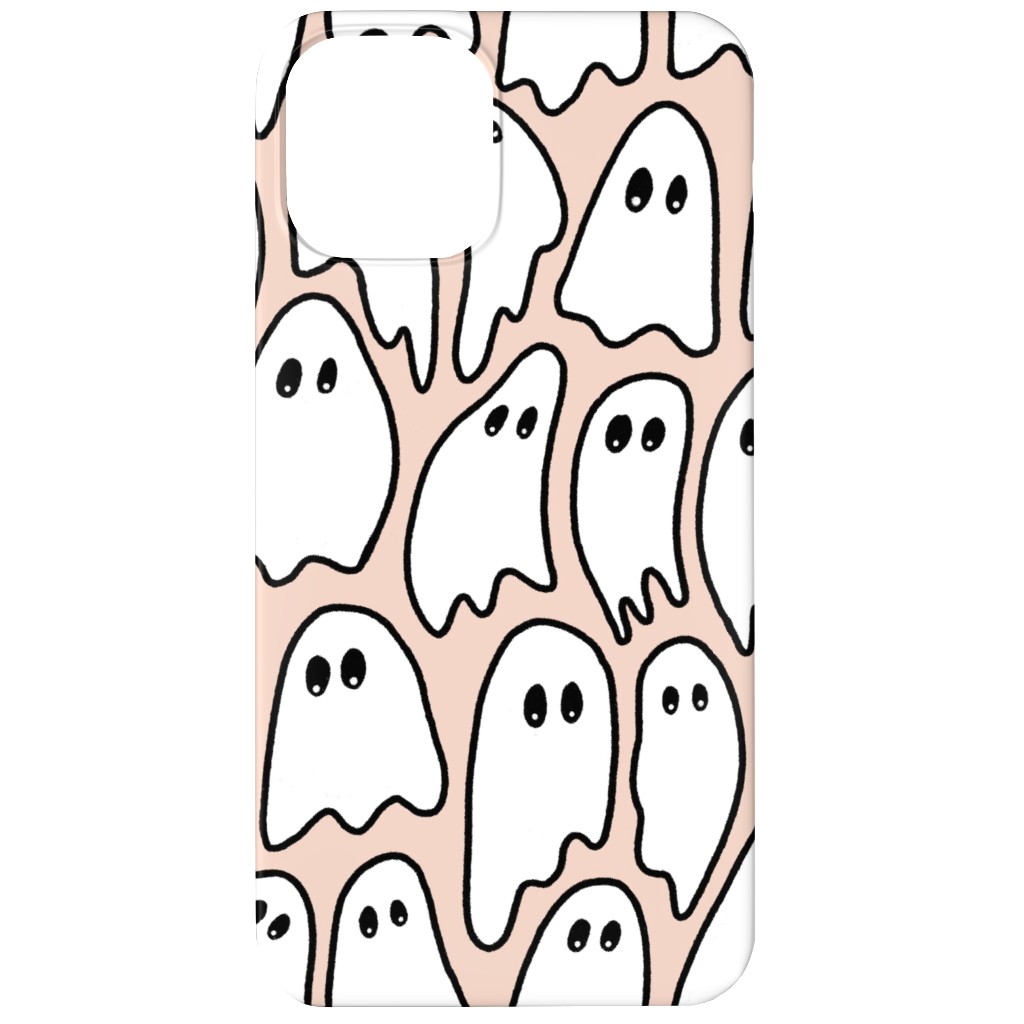 Ghosted Ghosts Phone Case, Slim Case, Matte, iPhone 11, Pink, Ballet Slipper