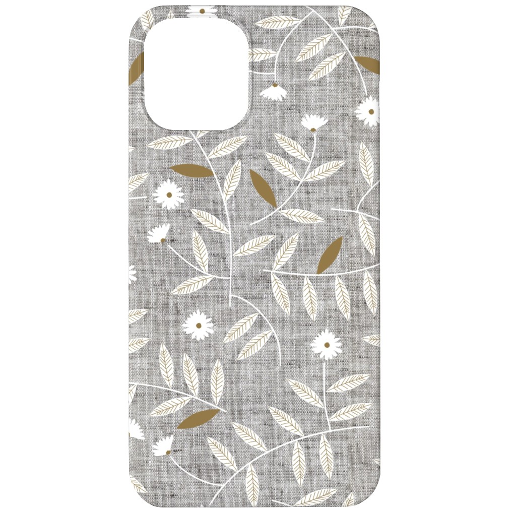 Darcy Phone Case, Slim Case, Matte, iPhone 11, Gray
