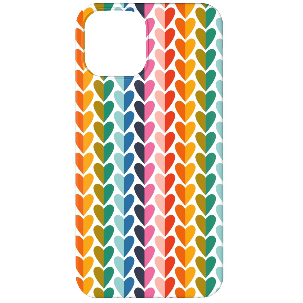 Rainbow of Love - Multi Phone Case, Slim Case, Matte, iPhone 12 Mini, Multicolor