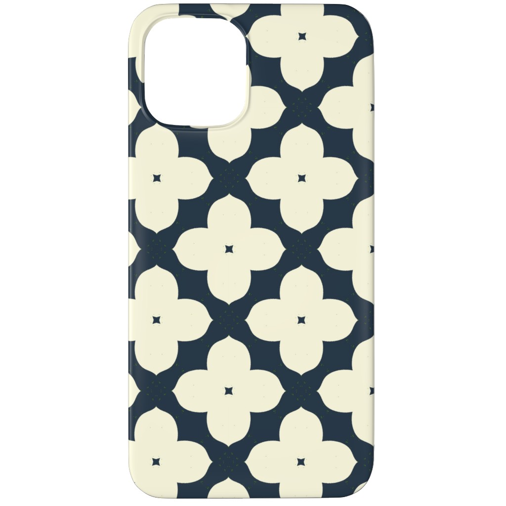 Bunchberry - Black Phone Case, Silicone Liner Case, Matte, iPhone 12 Pro Max, Blue, True Blue