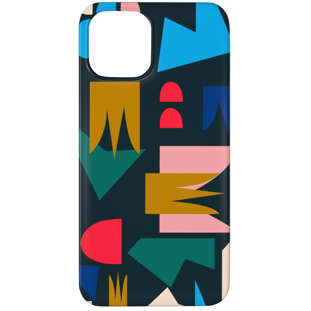 Shape of Things - Multi Phone Case, Silicone Liner Case, Matte, iPhone 12 Pro Max, Multicolor