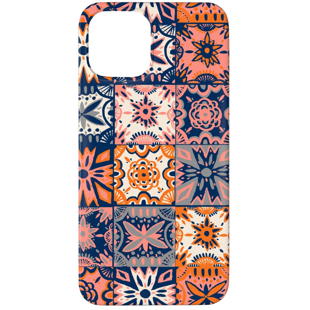 Maltesetiles - Multi Phone Case, Silicone Liner Case, Matte, iPhone 12 Pro Max, Multicolor