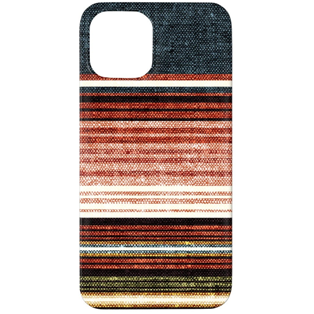 Serapte Southwest Stripes - Multi Phone Case, Silicone Liner Case, Matte, iPhone 12 Pro Max, Multicolor