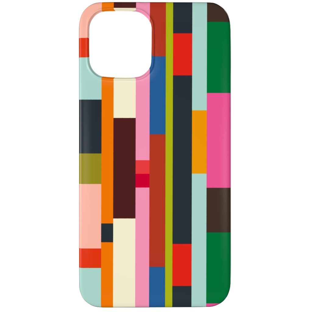 Solid Scraps - Multi Phone Case, Slim Case, Matte, iPhone 12 Pro Max, Multicolor