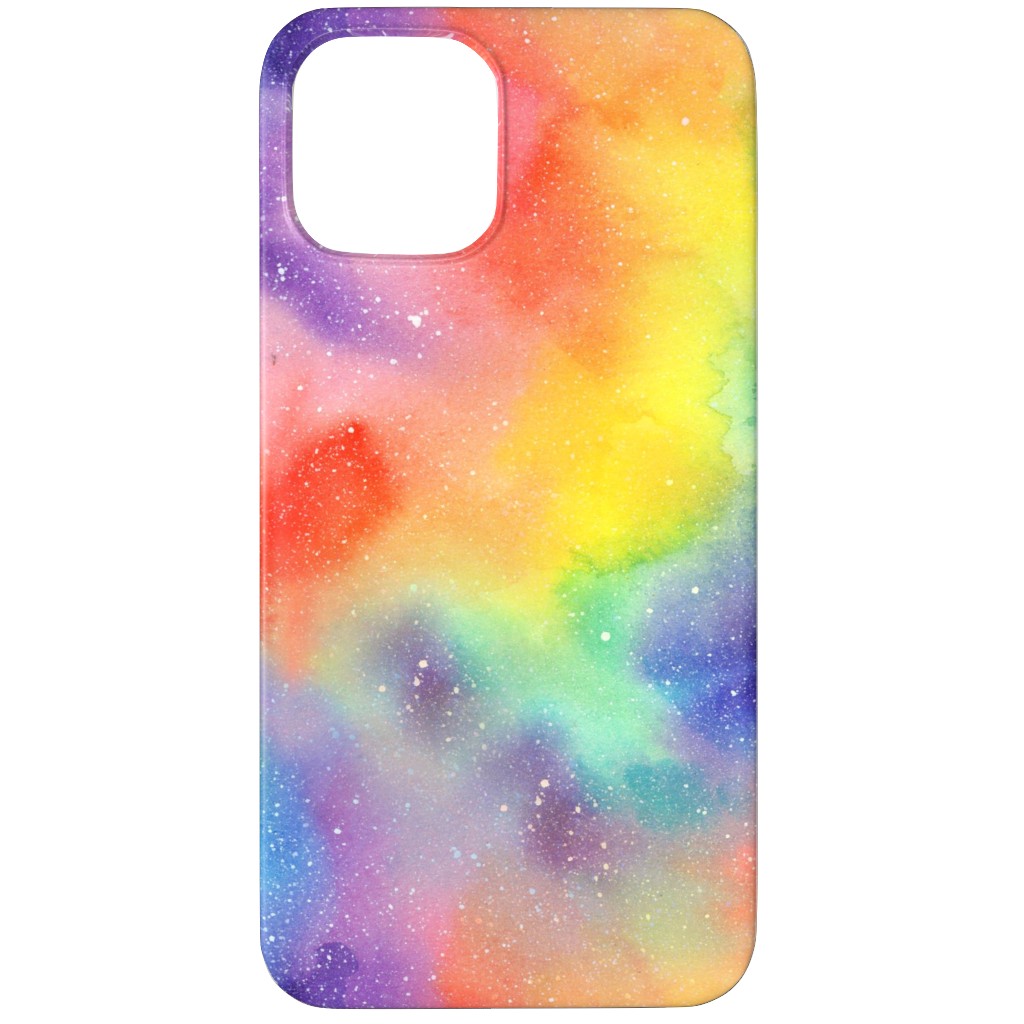 Watercolor Rainbow - Multi Phone Case, Slim Case, Matte, iPhone 12 Pro Max, Multicolor