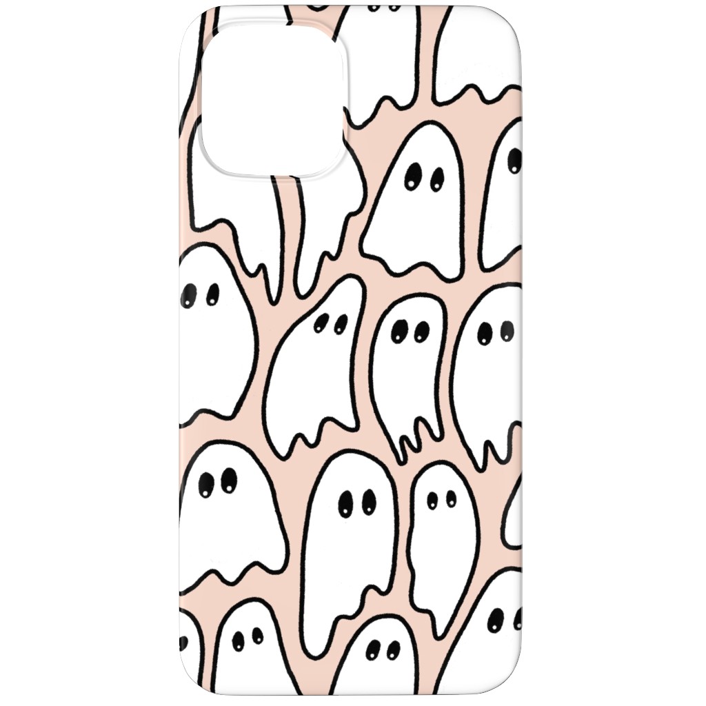 Ghosted Ghosts Phone Case, Slim Case, Matte, iPhone 12 Pro Max, Pink, Ballet Slipper