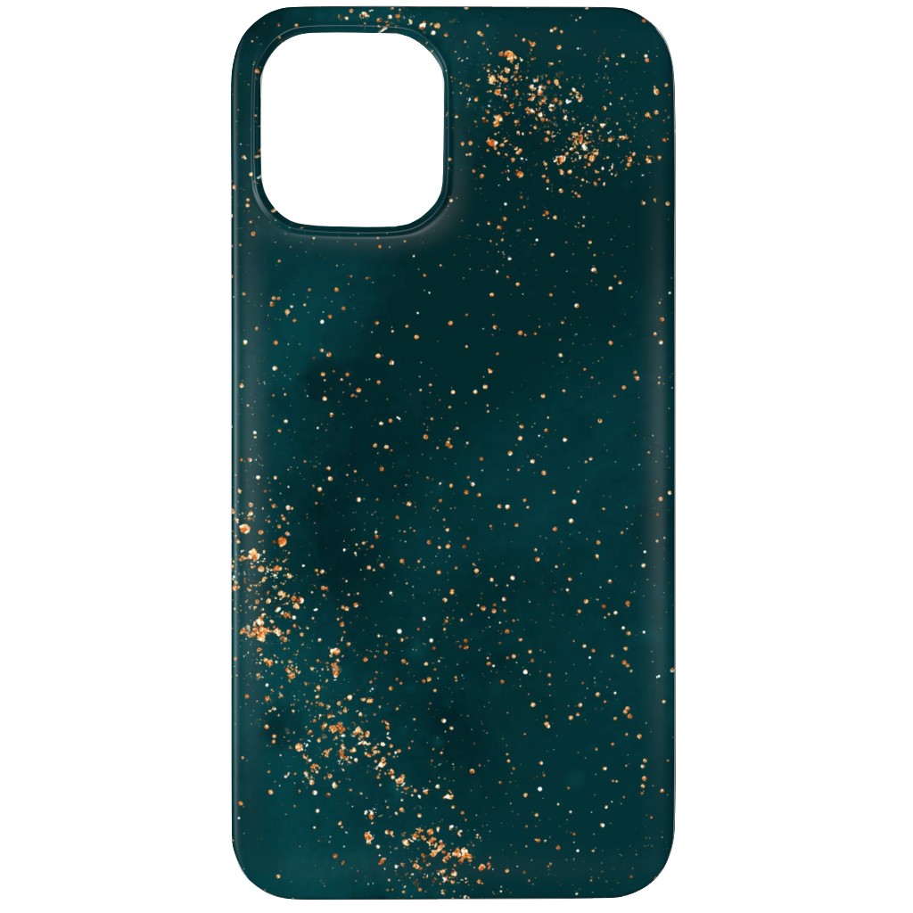 Stardust - Green Phone Case, Silicone Liner Case, Matte, iPhone 12 Pro, Green
