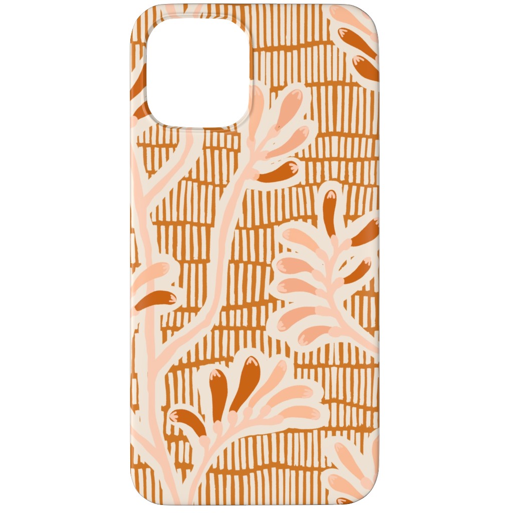 Kangaroo Paw - Floral Phone Case, Silicone Liner Case, Matte, iPhone 12 Pro, Pink