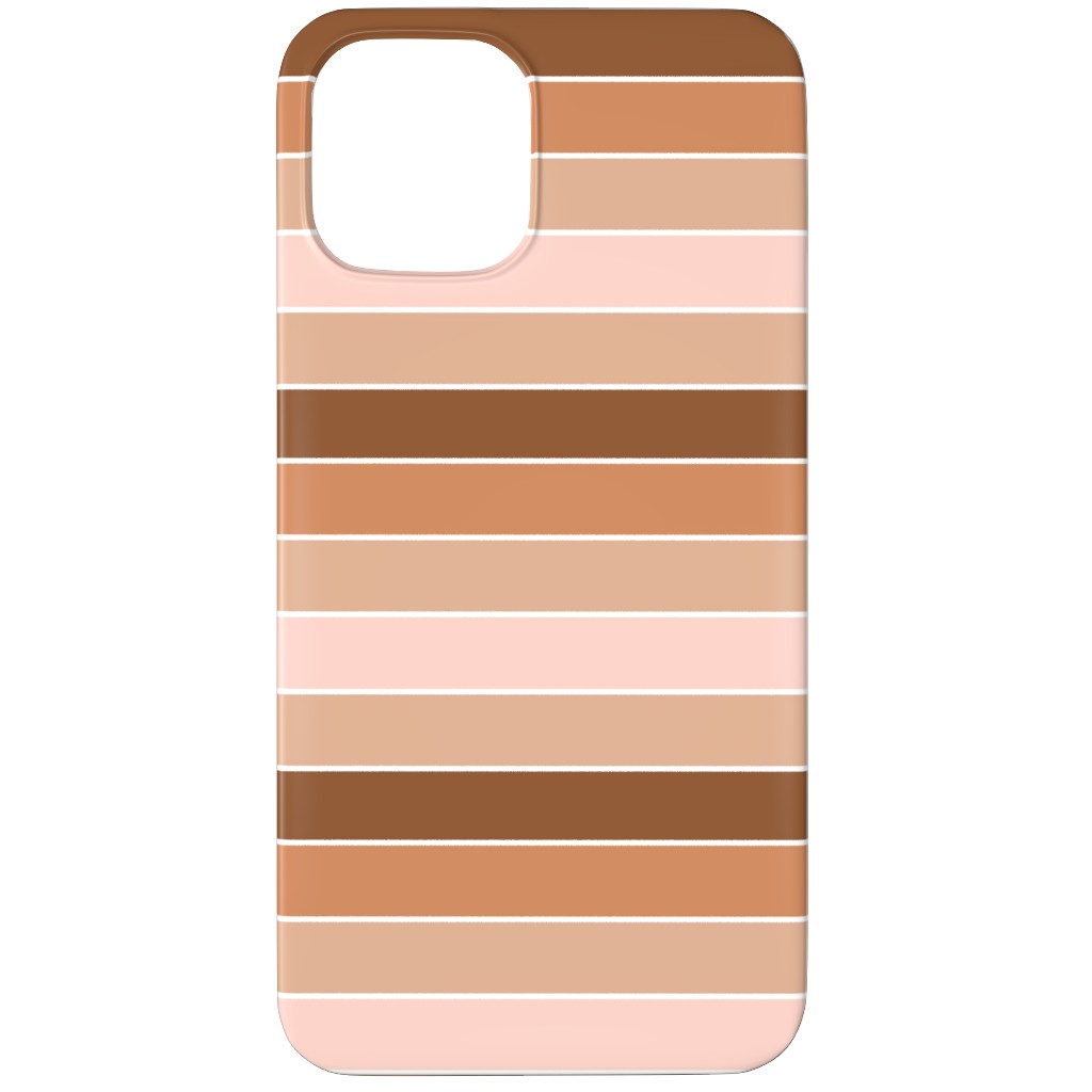 Candy Stripes - Warm Phone Case, Slim Case, Matte, iPhone 12 Pro, Pink