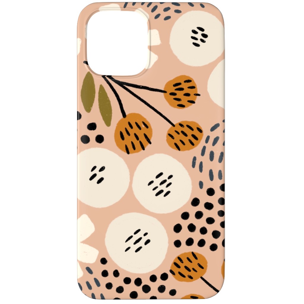 Phyllis - Pink Phone Case, Slim Case, Matte, iPhone 12 Pro, Pink