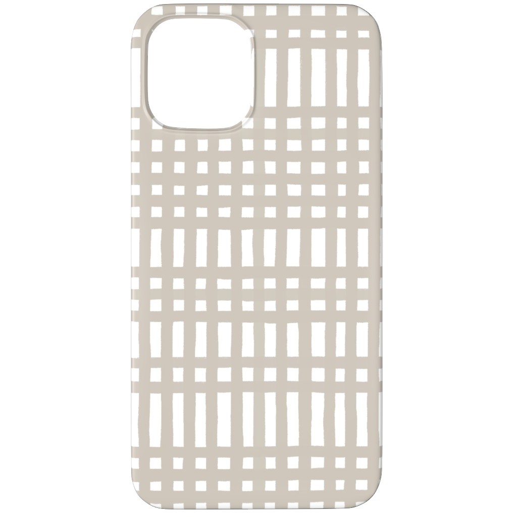 Loose Weave Phone Case, Slim Case, Matte, iPhone 12 Pro, Gray