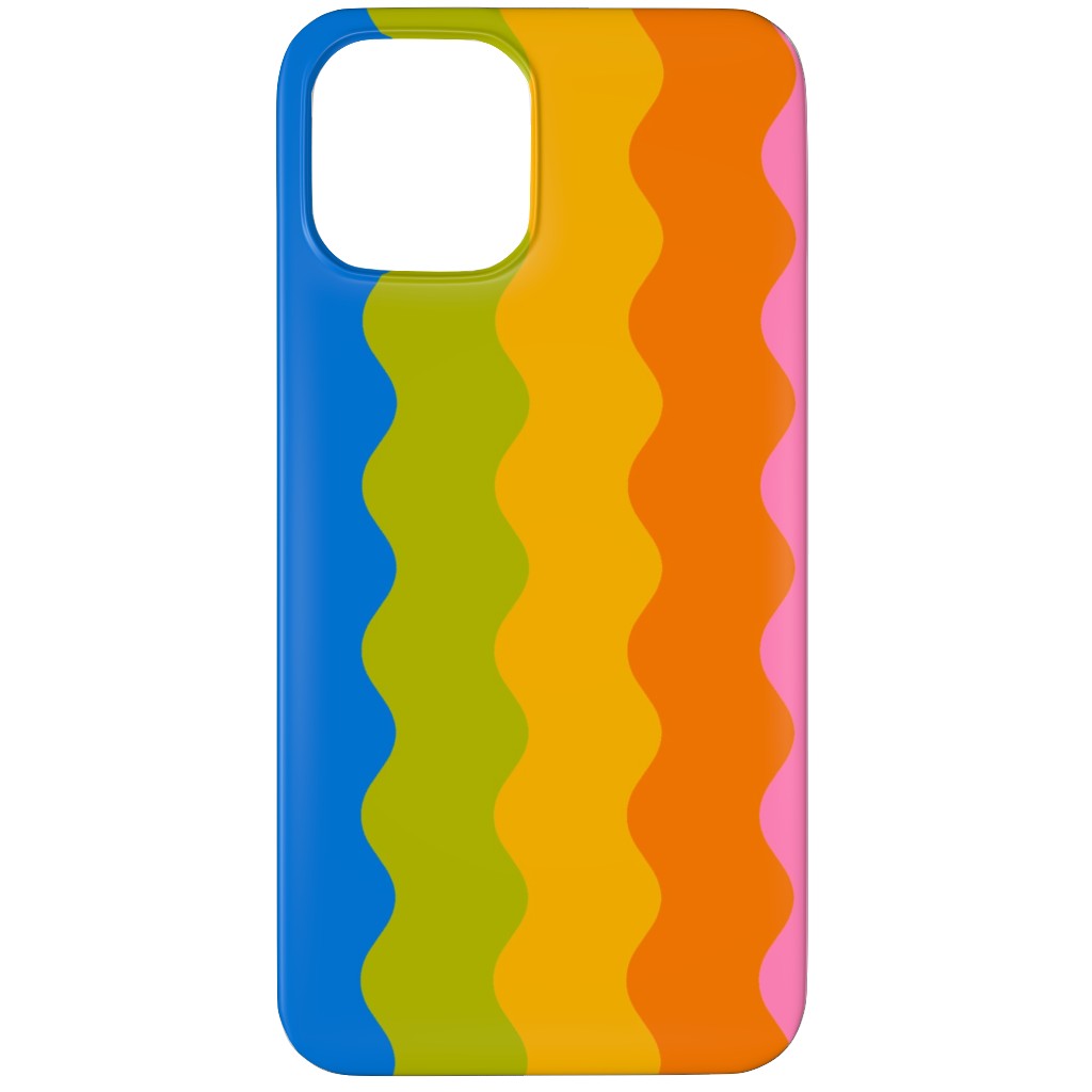 Rainbow Squiggles Phone Case, Slim Case, Matte, iPhone 12 Pro, Multicolor