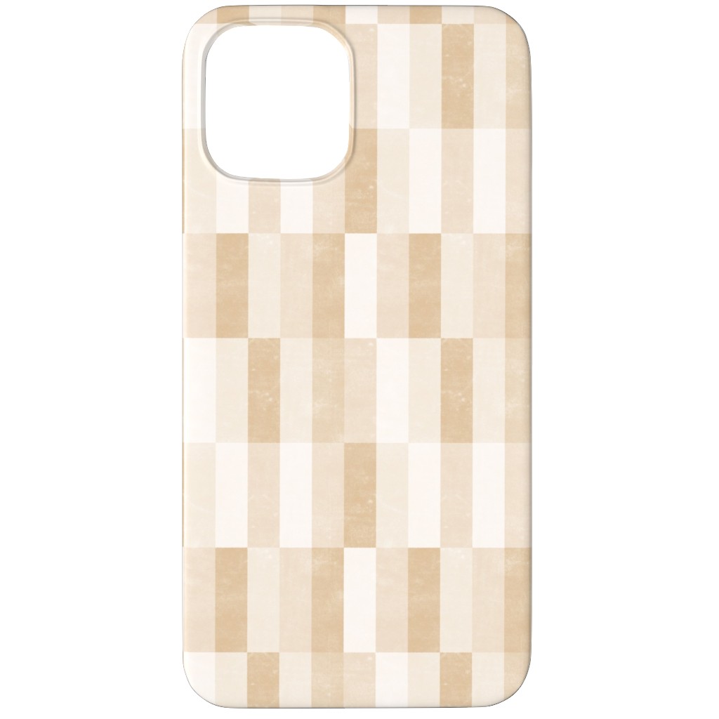 Cosmo Tile - Golden Phone Case, Slim Case, Matte, iPhone 12 Pro, Beige, Pearl
