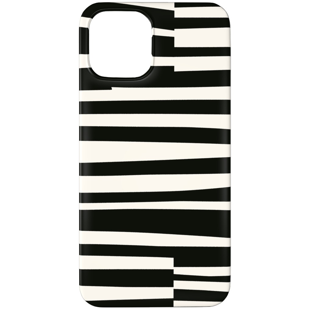 Twiggy Stripes Phone Case, Slim Case, Matte, iPhone 12 Pro, Black