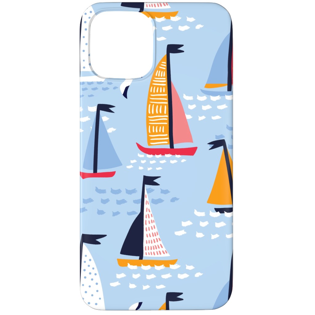 Regatta Phone Case, Slim Case, Matte, iPhone 12 Pro, Blue