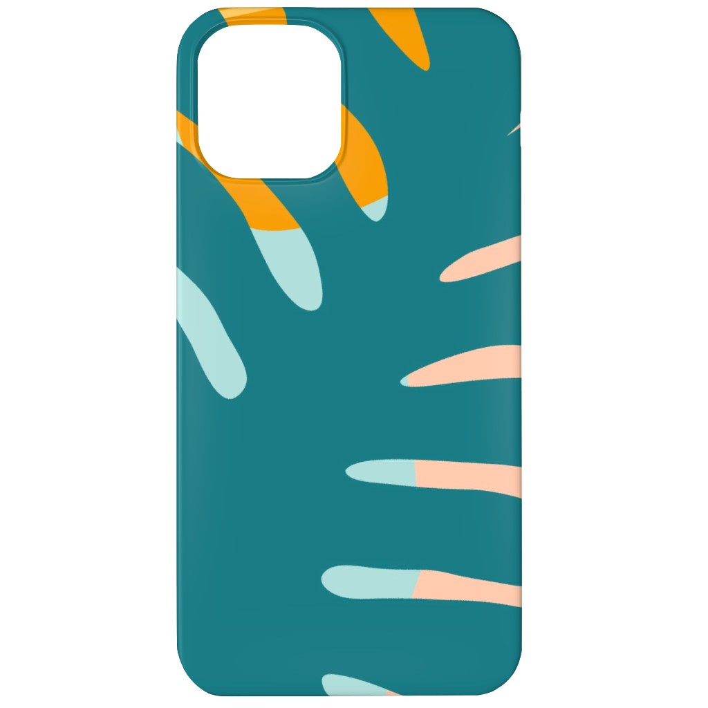 Abstract Collage - Multi Phone Case, Silicone Liner Case, Matte, iPhone 12, Multicolor