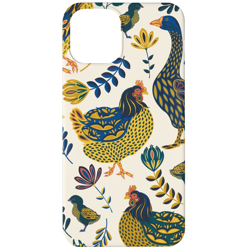 French Farm - Multi Phone Case, Silicone Liner Case, Matte, iPhone 12, Multicolor