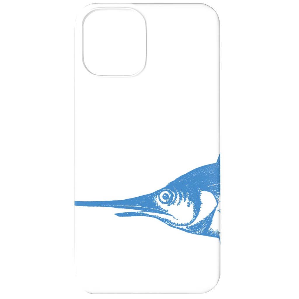 Marlin - Blue Phone Case, Slim Case, Matte, iPhone 12, Blue