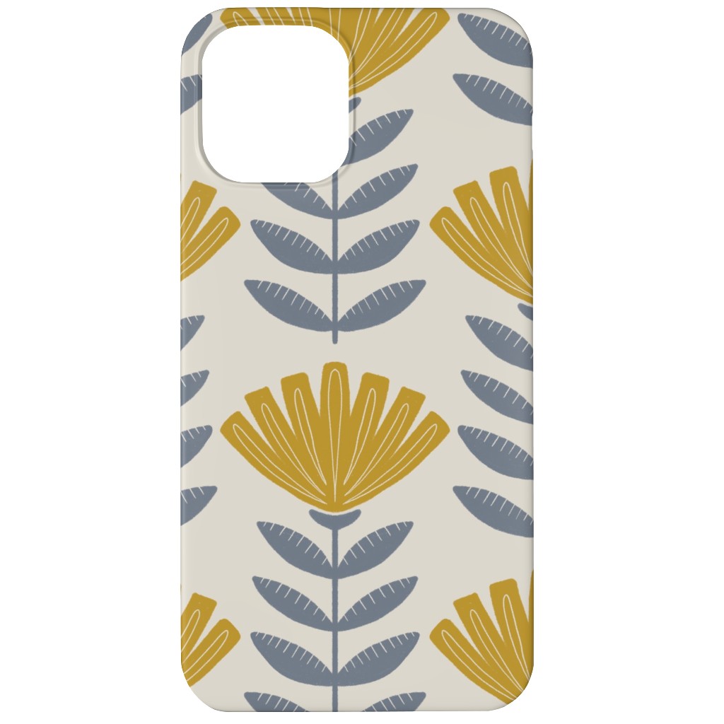 Gloria Phone Case, Slim Case, Matte, iPhone 12, Multicolor, Pebble